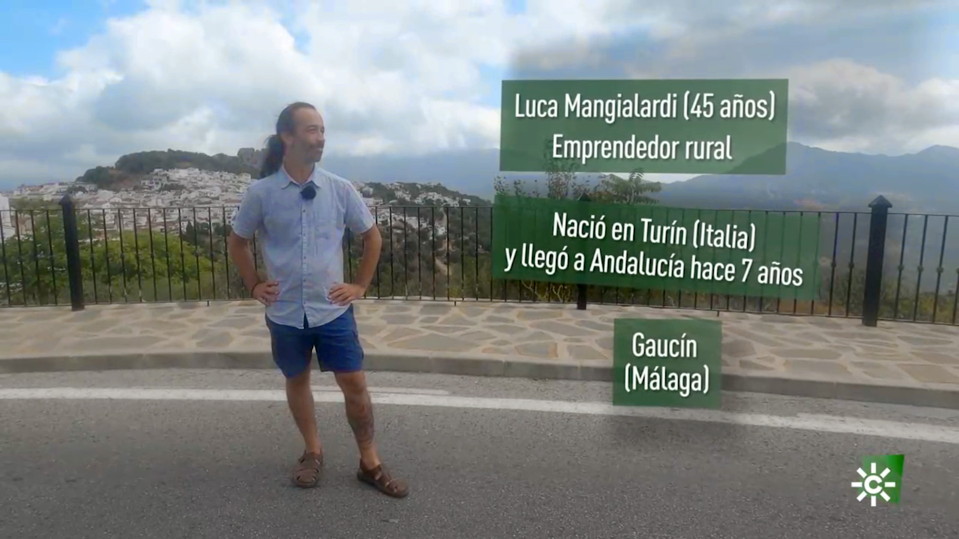 El viaje de Luca: Del bullicioso Turín a la tranquilidad de Gaucín